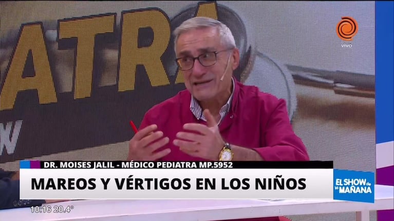 Mareos en los niños