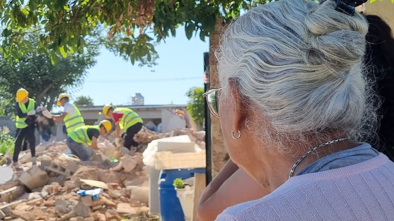 Margarita esperó más de 50 días la ayuda que reclamó desde el derrumbe.