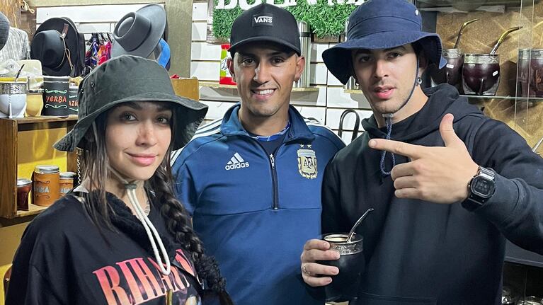 María Becerra pasó el fin de semana en Córdoba con J Rei.
