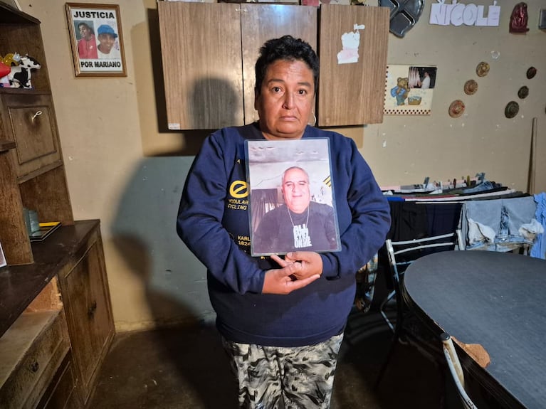 María Concepción lamentó el crimen de su marido y pidió justicia.
