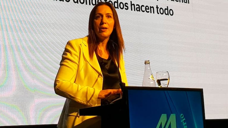 María Eugenia Vidal, con miras a las elecciones. Foto: Sebastián Pfaffen/ElDoce.tv
