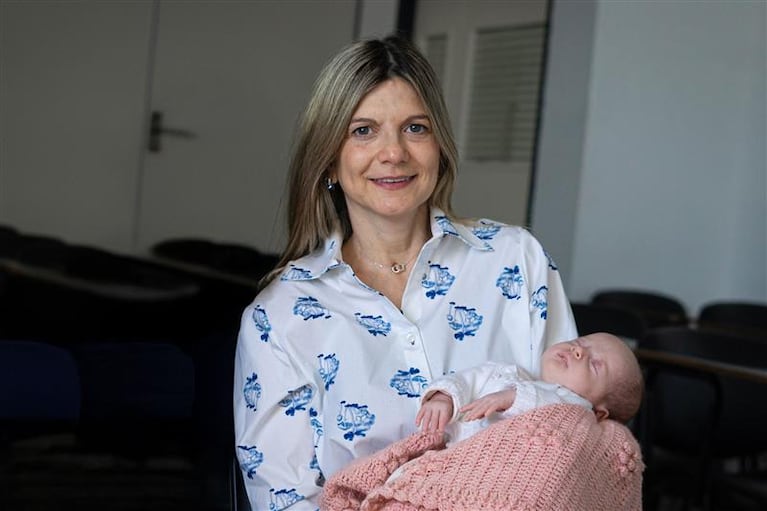 María Noel y su hija Jacinta.