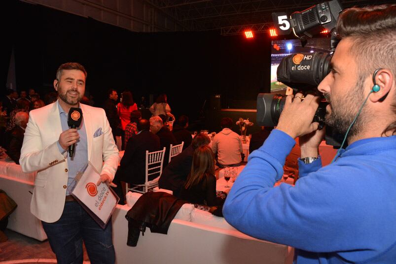 Mariano Cardarelli tomado por la cámara de Lucas Buoncristiani. Foto: Sergio Díaz.