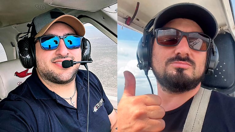 Mariano Latuff Zeballos y Ricardo Ferrer eran los tripulantes del avión que se estrelló en Bell Ville.