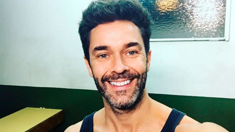 Mariano Martinez calentó las redes.