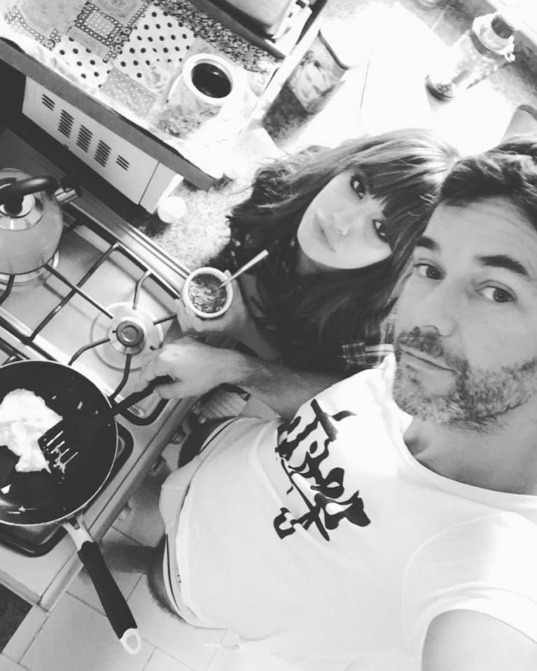 Mariano Martínez le mostró a Lali cómo es un cocinero hot