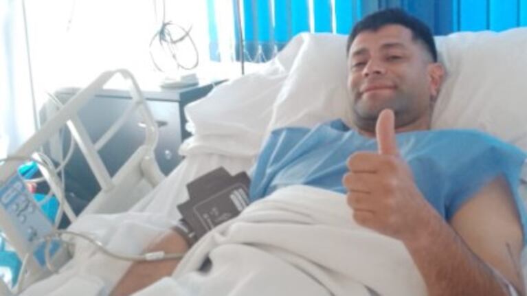 Mariano Roja ya fue operado en una clínica de Córdoba.