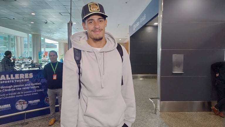 Mariano Troilo tras llegar a Córdoba de la convocatoria de la Selección.