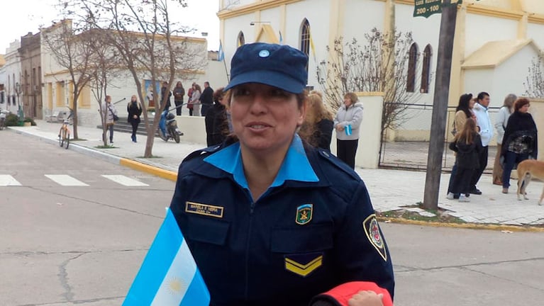 Mariela Neira entró a trabajar a la Policía de Córdoba en el año 2002. (Foto: Facebook)