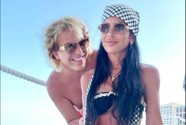 Mariela Sánchez y Cristian Castro d vacaciones en Mónaco. (Instagram: Mariela Sánchez).