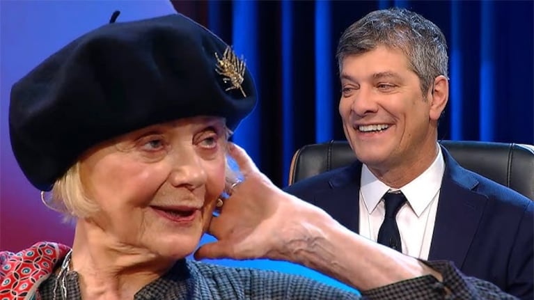 Marilú Marini sorprendió a Mario Pergolini.