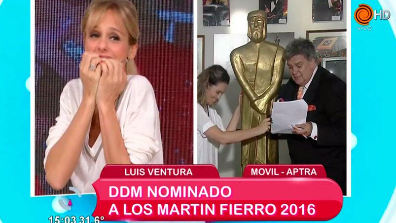 Marín Fierro 2016: el festejo de El Diario de Mariana por la nominación