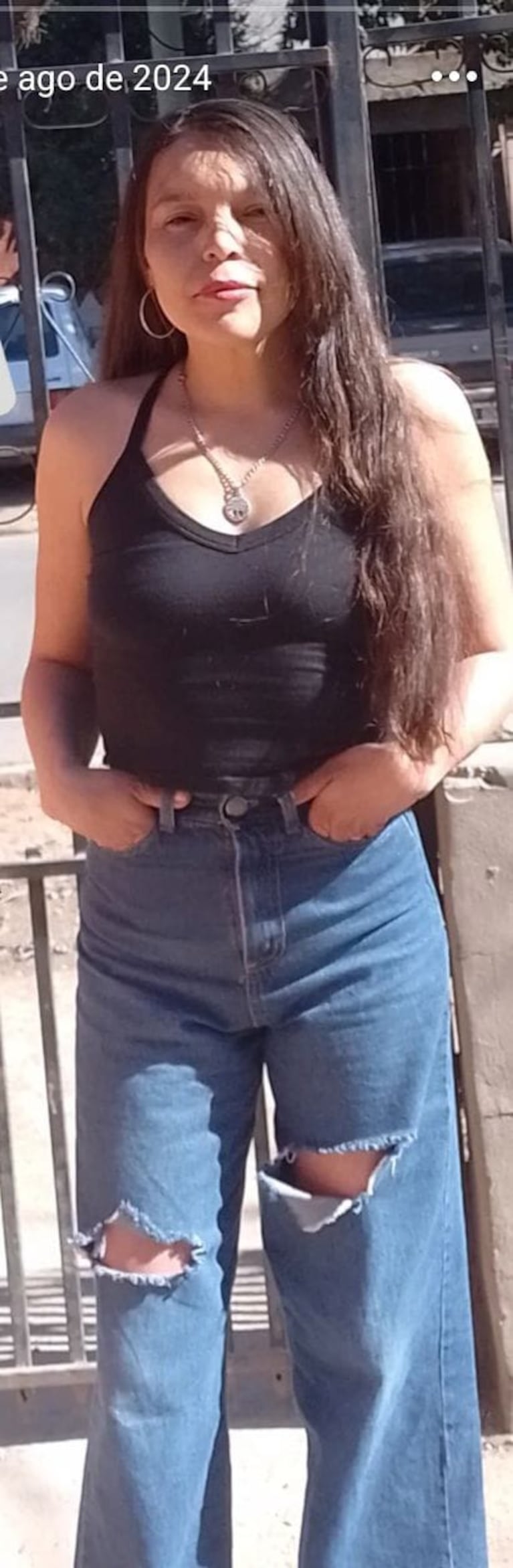 Marina, la mujer que es buscada intensamente. (Imagen: gentileza de Lorena, la cuñada).