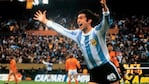 Mario Kempes, figura excluyente del Mundial 78.