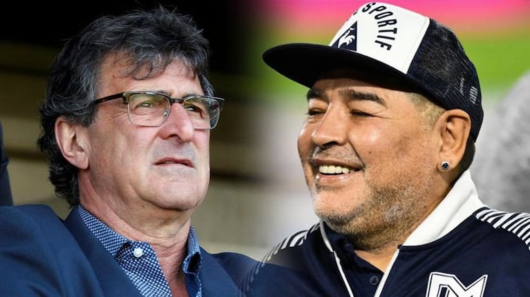 Mario Kempes y Diego Maradona, dos grandes campeones.