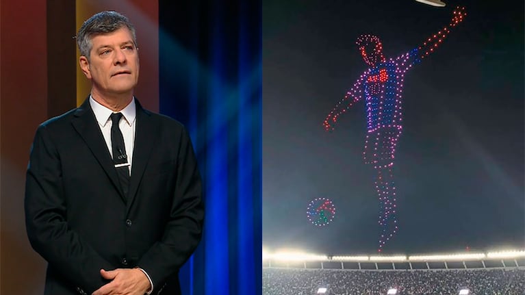 Mario Pergolini se refirió al espectáculo de la despedida de Messi.
