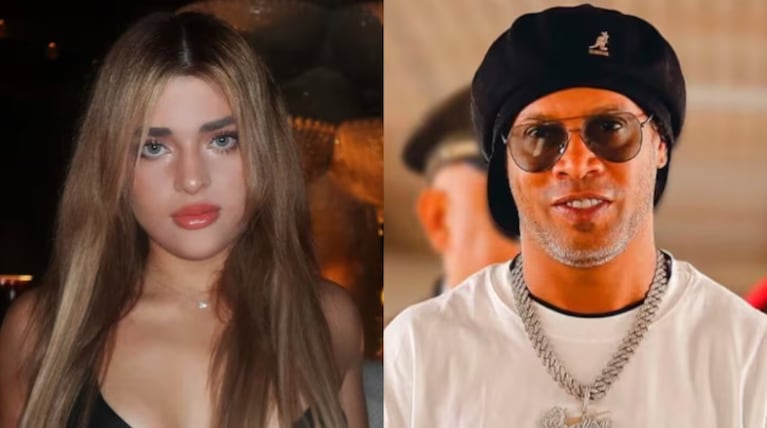 Marta Fort mostró su encuentro con Ronaldinho en las redes.