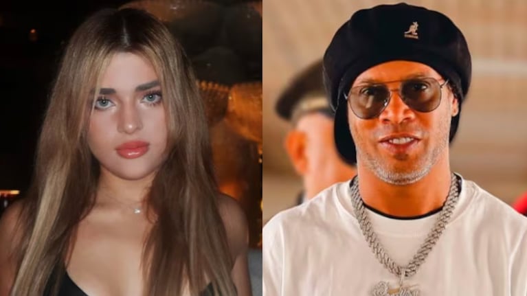 Marta Fort mostró su encuentro con Ronaldinho en las redes.
