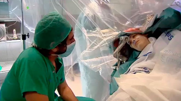 Marta protagonizó una extraordinaria intervención quirúrgica.