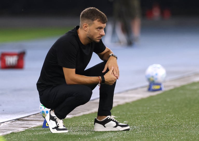 Martín Anselmi, en su paso por Botafogo. REUTERS/Sergio Moraes