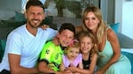 Martín Demichelis sorprendió a sus hijos en Marbella.