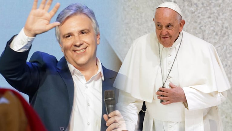 Martín Llaryora se encontrará el sábado con el papa Francisco.