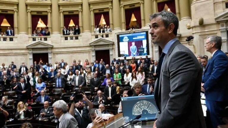 Martín Menem, presidente de la Cámara de Diputados.