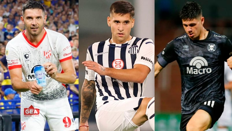 Martínez, Villagra y Zapelli, piezas importantes en sus clubes.