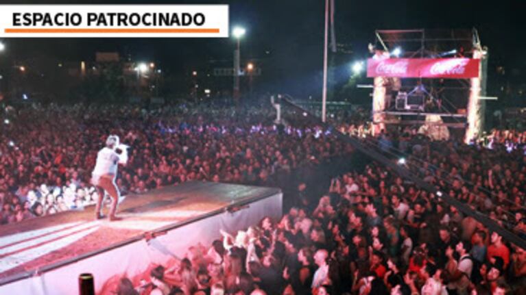 Más de 15 mil personas en el mega recital de Coca-Cola