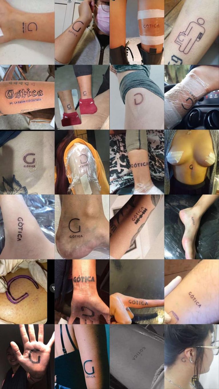 Más de 160 personas se tatuaron el logo de una marca a cambio de una orden de compra