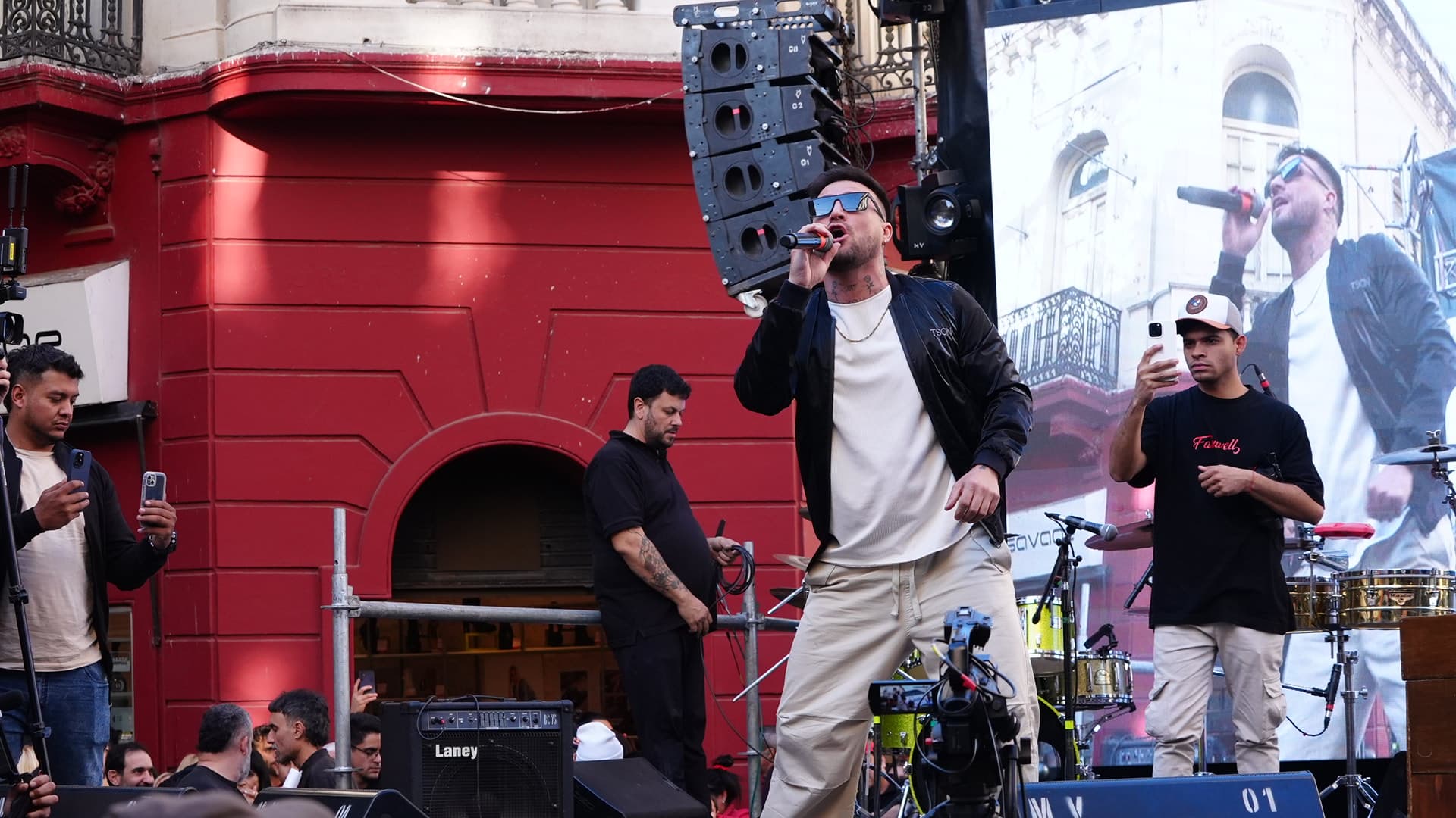 Más de 30 artistas le pusieron color al Día del Cuarteto
