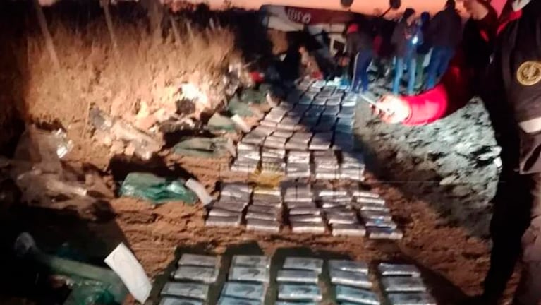 Más de 300 kilos secuestrados por la Policía chaqueña.