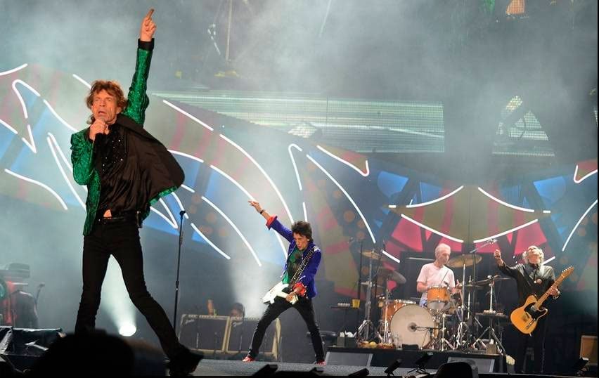 Más de 50 mil personas vibraron con los Rolling Stones en La Plata. Foto: Clarín