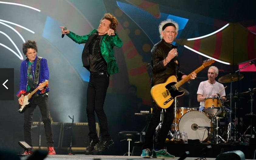 Más de 50 mil personas vibraron con los Rolling Stones en La Plata. Foto: Clarín