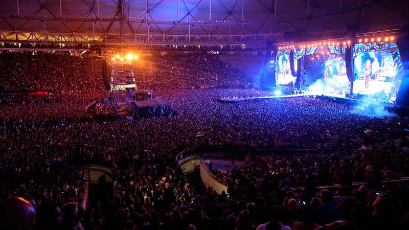 Más de 50 mil personas vibraron con los Rolling Stones en La Plata. Foto: La Nación