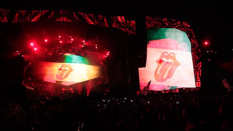 Más de 50 mil personas vibraron con los Rolling Stones en La Plata. Foto: La Nación