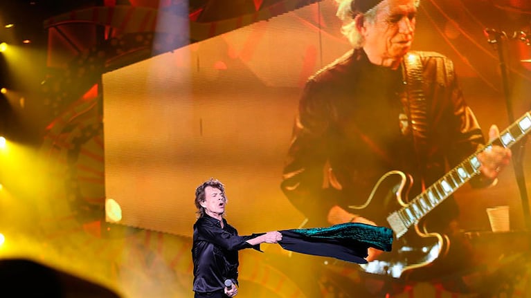 Más de 50 mil personas vibraron con los Rolling Stones en La Plata. Foto: La Nación