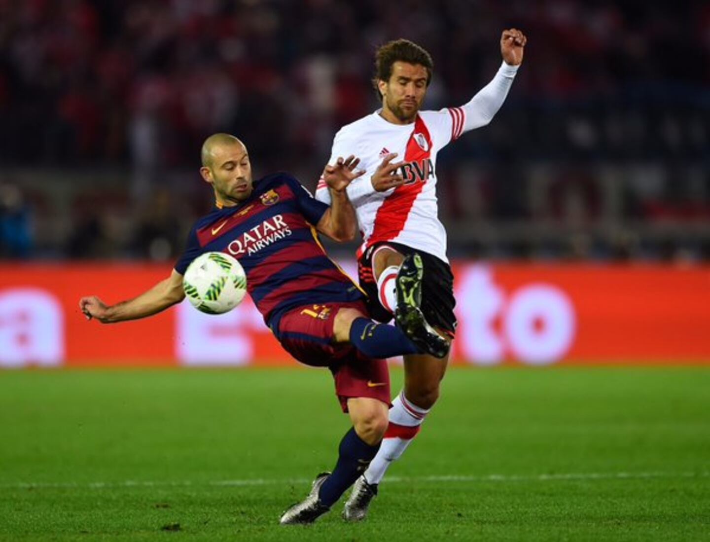 Mascherano, el ex River que enfrentó al club de sus amores.