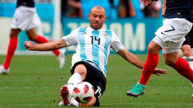 Mascherano jugó por última vez para Argentina.