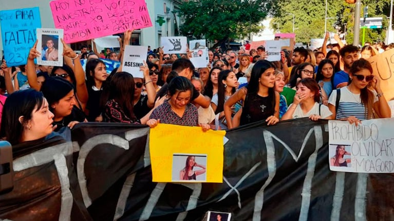 Masiva marcha en Catamarca en pedido de justicia por Micaela Brenda Gordillo.