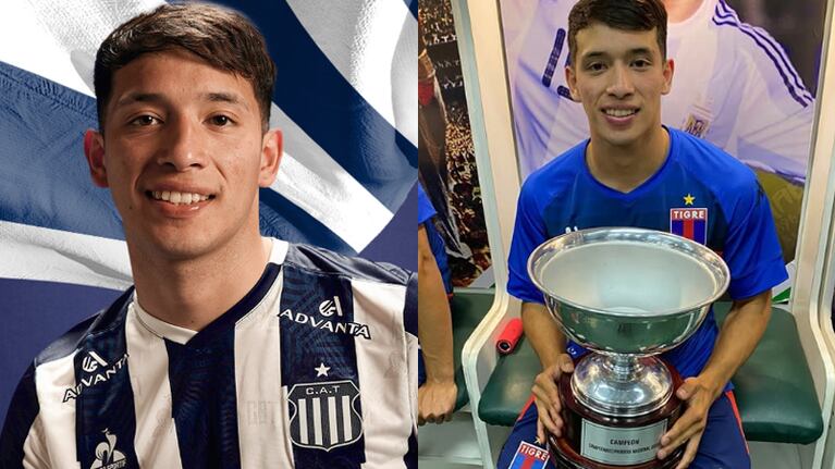 Mateo Cáceres es el segundo refuerzo de Talleres.