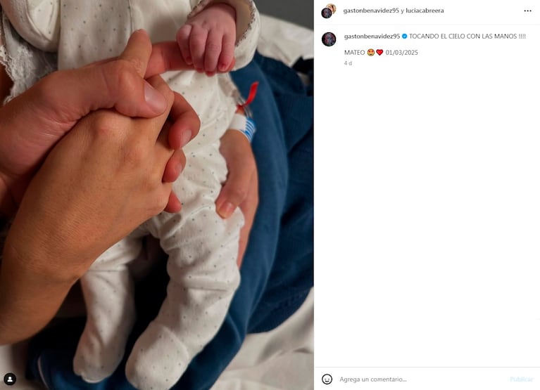 Mateo, el hijo de Benavídez.