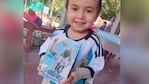 Mateo, el nene cordobés con piel de cristal que es fanático de Messi.