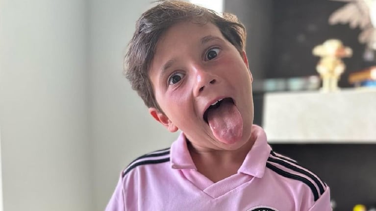 Mateo Messi deslumbró en un partido de la sub-9 de Inter Miami.