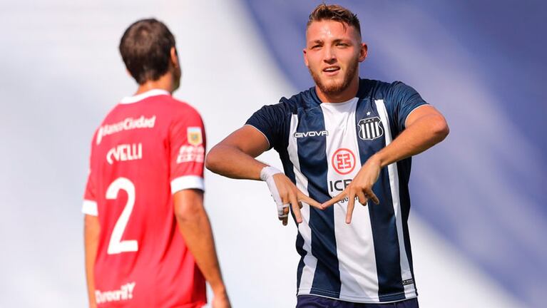 Mateo Retegui tuvo un flojo paso por Talleres.