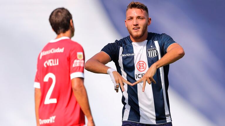 Mateo Retegui tuvo un flojo paso por Talleres.