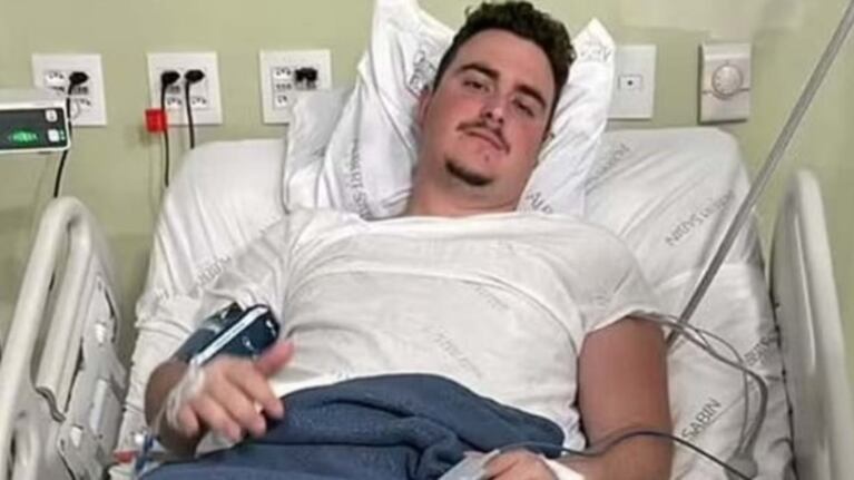 Mateus Facio, el joven brasilero de 21 años que estuvo cuatro días con una bala alojada en el cerebro.