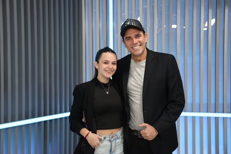 Matías Alé y su esposa