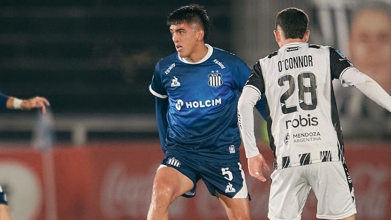 Matías Galarza, entre los que más faltas recibieron en lo que va del Clausura. Foto: Prensa Talleres.