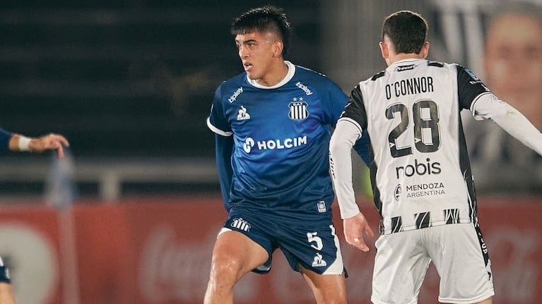 Matías Galarza, entre los que más faltas recibieron en lo que va del Clausura. Foto: Prensa Talleres.